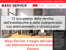 Tablet Screenshot of masoservice.net